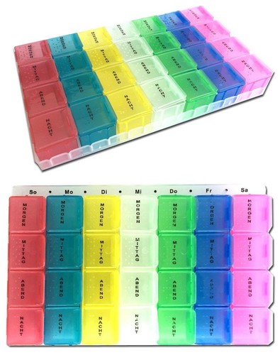 Tablettenbox tage - tablettenbox, 7