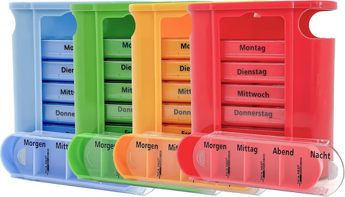 Tiga med pillendose - tiga-med, 4er