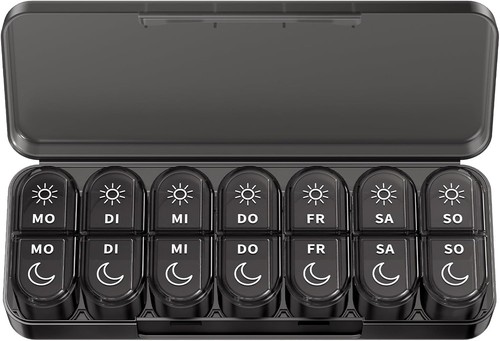 Tablettenbox tage fächer - tablettenbox, 7