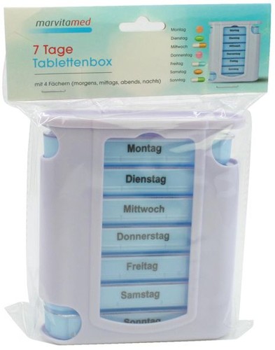Pillen tablettenbox 11 - pillen, x