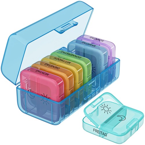 Tablettenbox tage pillen - tage,
