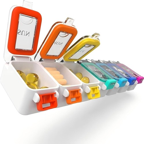 Tablettenbox tage groß - 7,