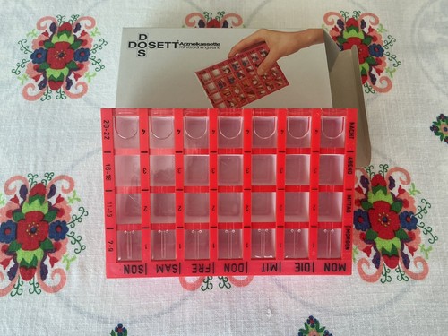 Dosett arzneikassette - dosett,