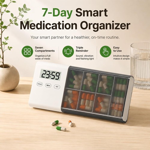 Smarte tablettenbox mit - smarte,