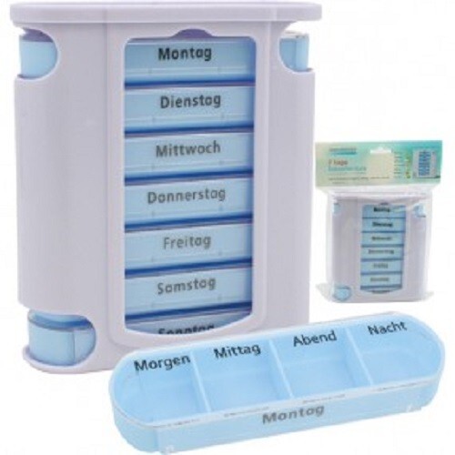 Tablettenbox pillenbox tage - tablettenbox,
