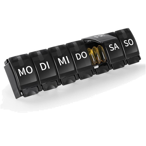 Tablettenbox tage pillendose - tablettenbox,