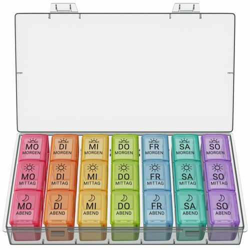 Tablettenbox 7 tage - f.,