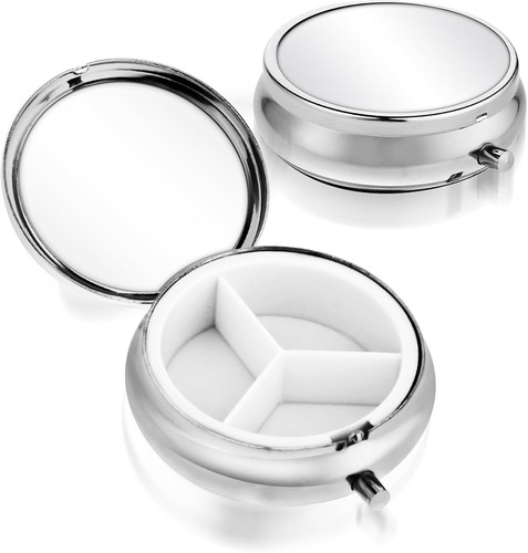 Pillendose metall reise - metall,