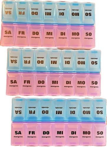 Medikamentenbox dosierer 7 - dosierer,