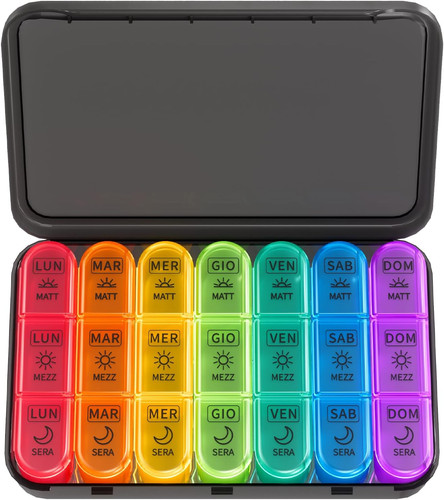 Doruimi tablettenbox tage - 7,