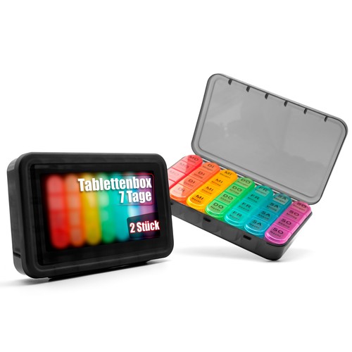 Tablettenbox - 2x,