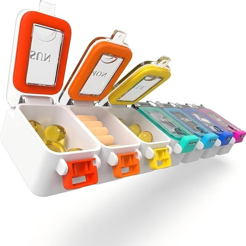 Tablettenbox tage groß - tablettenbox,