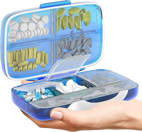 Tablettendose für unterwegs - tablettendose,