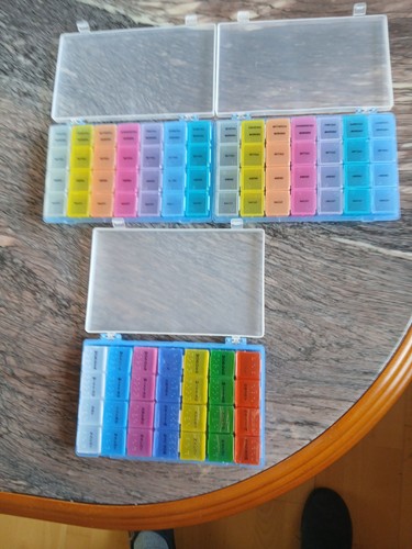 Pillenbox tage fächer - 7, 4