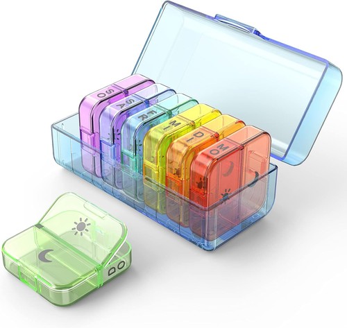 Tablettenbox tage fächer - tage, 2