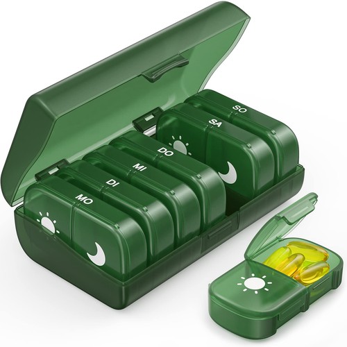 Tablettenbox tage morgens - 7,