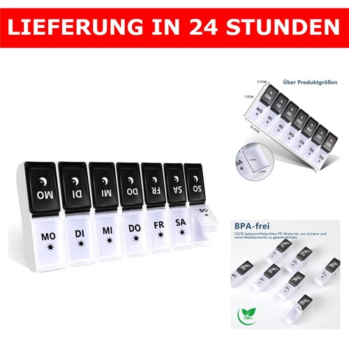Pillendose tage tablettenbox - pillendose,